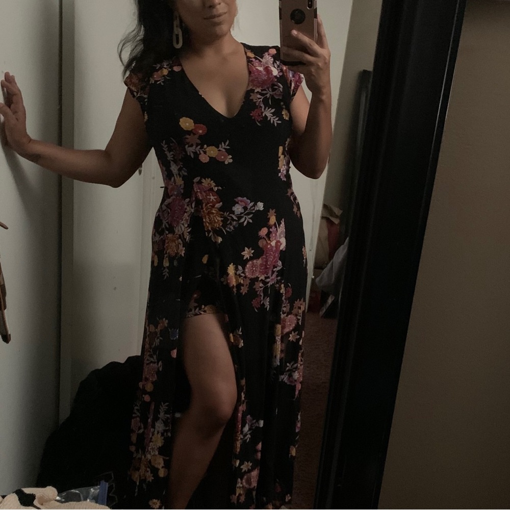 Forever 21 floral dress with hidden shorts